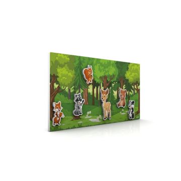 Acoustic Panel Forest Animals