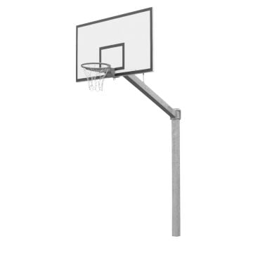 Kübler Sport® Basketball Hoop with Height Adjustment