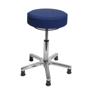 Lotz® Swivel Stool Aluminum with Glides