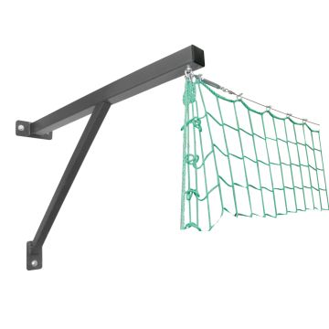 Protective net system - middle console for running rail