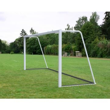 PlayersProtect® Soccer Goal MOBILE, fully welded with ground anchoring