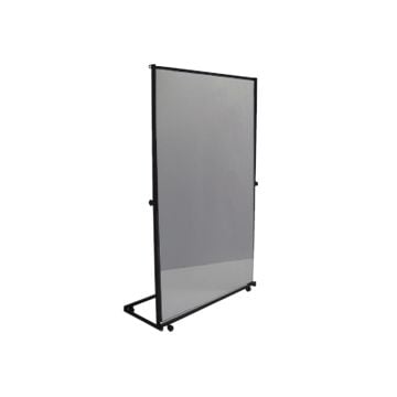 Foil mirror with rolling stand