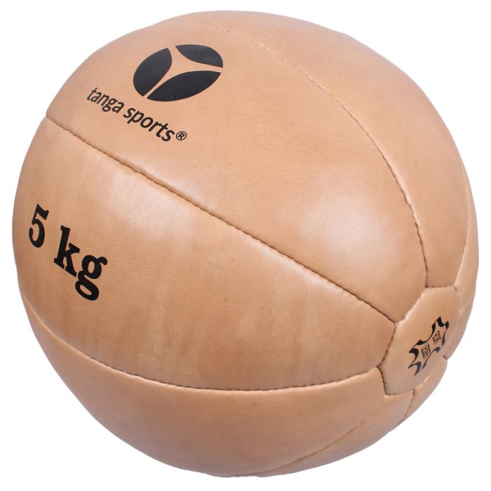 Leather shop medicine ball