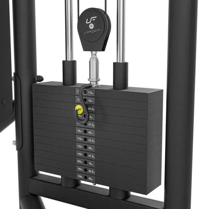 Fitness Cable Pulley System, Three Heights Can Be Adjusted By Yourself, Can  Bear 130kg Weight, Movement Sound Is Less Than 60 Decibels,Suitable For