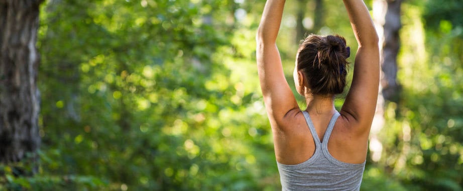 Sport in the forest